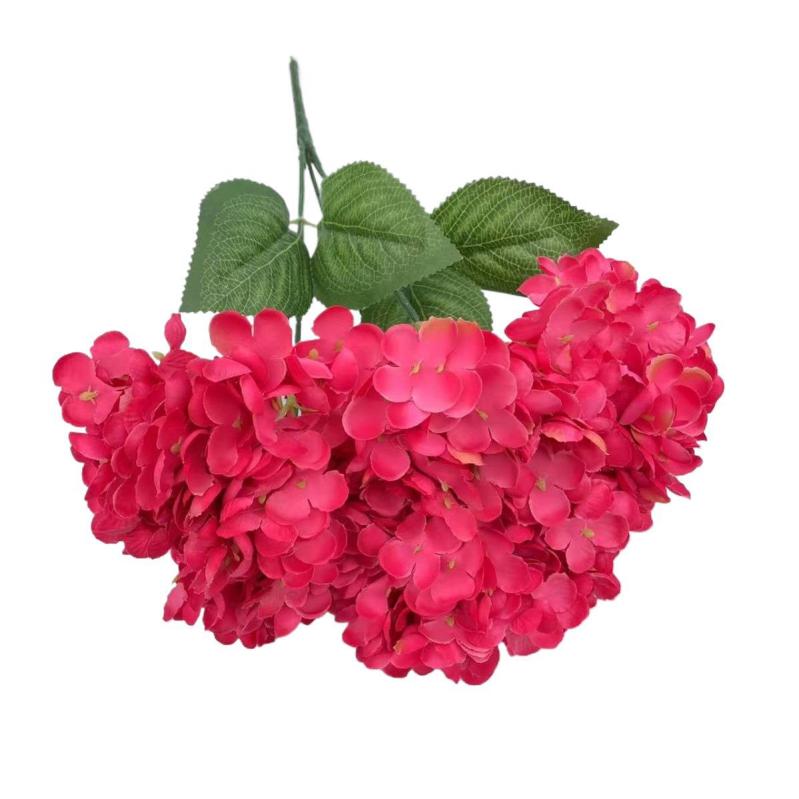 造花 ウェディング 绣球花 ブーケ 結婚式 パーティー イベント 装飾 写真撮影 白 宝藍 大红 ピンク 橘色 咖色 グリーン 玫红 深绿 深紫 天藍 雾藍 西瓜粉 シャンパン 紫