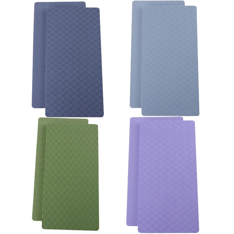 ヨガマット 膝パッド 厚手 ポータブル ミニ クッション 膝当て 腹筋ローラー トレーニング 滑り止め 無..