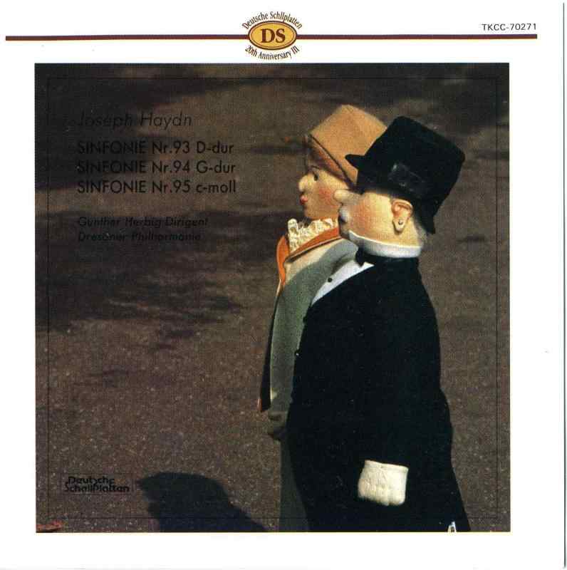 ハイドン/交響曲第93,94,95番