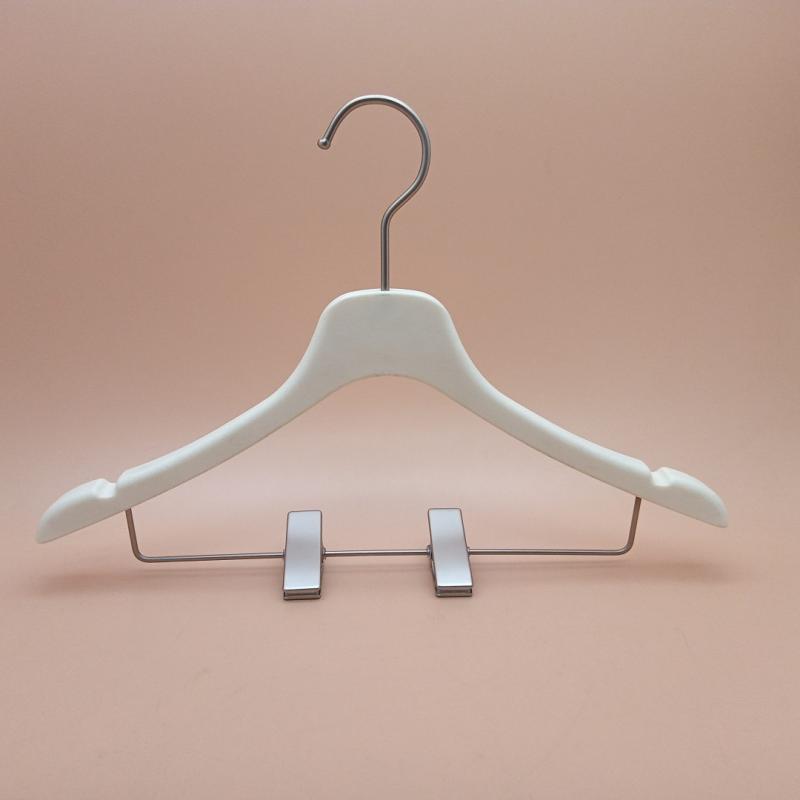 ハンガー プラスチックハンガー 滑り止め 成人用 スーツ ジャケット コート ディスプレイ 収納 ホワイト(x50)