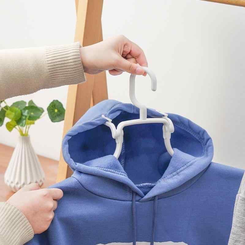 ハンガー レディース メンズ 折り畳み式 フード付き パーカー 物干し ランドリー 部屋干し ベランダ 防..