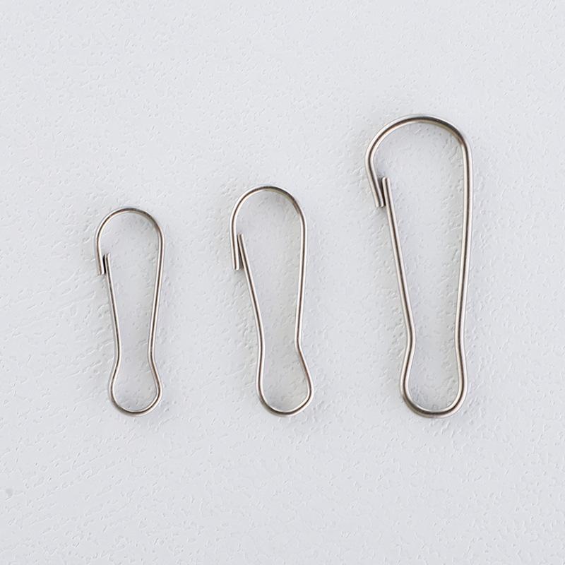 ハンガー用フック ステンレス製 部品 パーツ ストッキング 靴下 小物 円形 丸形 防風クリップ 強力 挟..