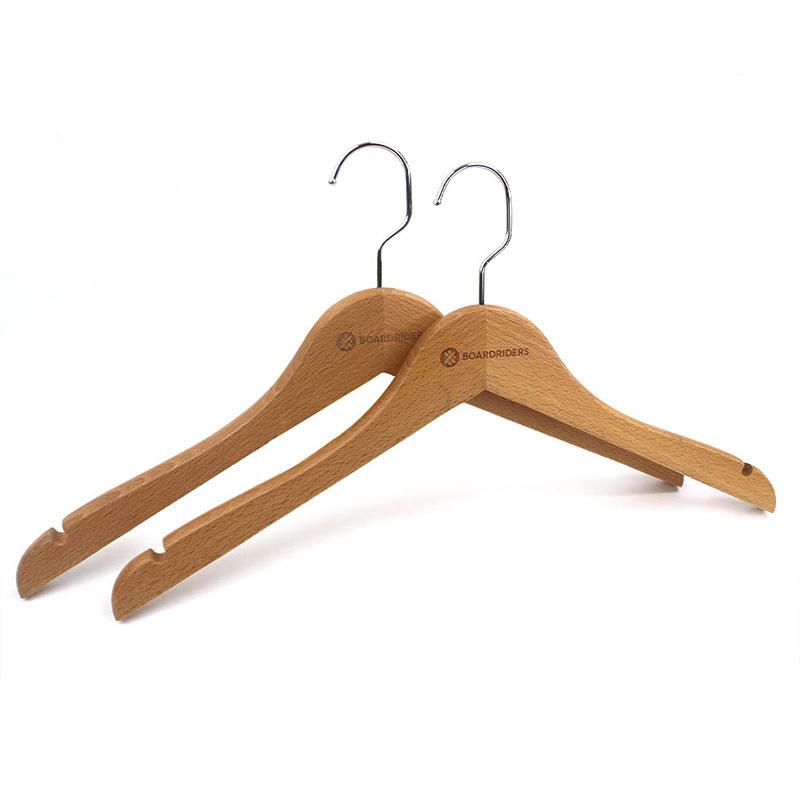 ハンガー メンズ レディース キッズ 子供 木製 スーツ ジャケット コート用 ブナ材 型崩れ防止 大人用 こども用