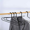 衣類ハンガー 男性用 女性用 兼用 ブラック ゴールド 高耐荷重 滑り止め 変形防止 衣類収納 型崩れ防止 丈夫 頑丈 コート スーツ ジャケット(x2)