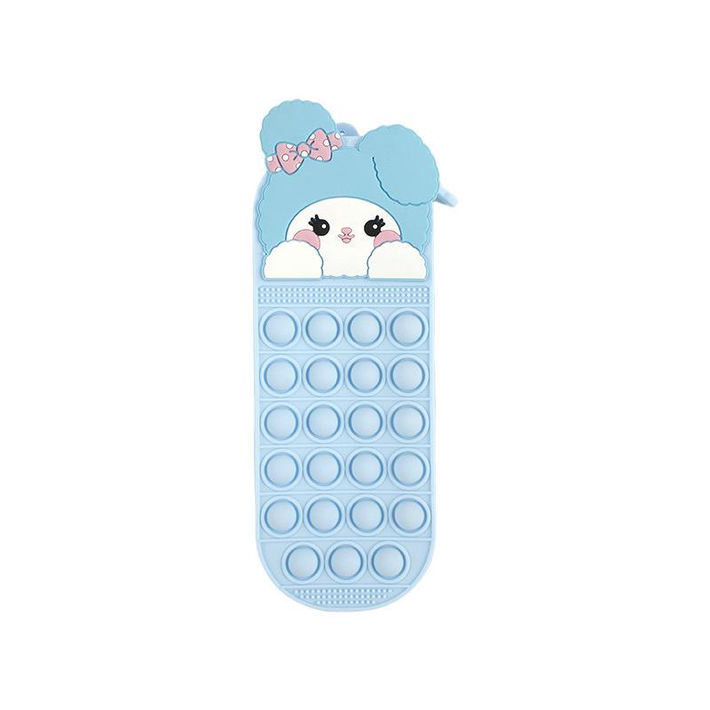 ペンケース レディース ガールズ シリコン製 かわいい カートーン 耐久性 防汚性 洗える 無臭 学生用 ..