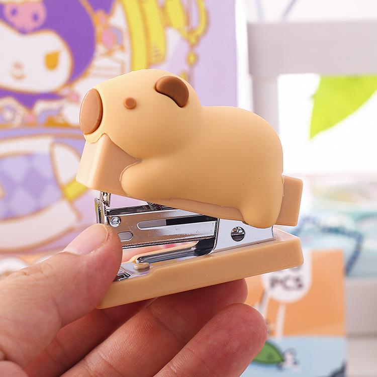 文房具 ミニ セット カピバラ ぬいぐるみ 学生 事務用品 ドキュメント ファイル 製本