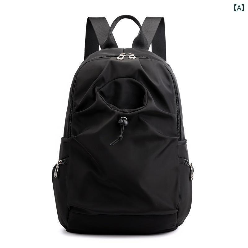 リュック レディース 防水 ナイロン 大容量 学生 通学 鞄 軽量 普段使い カジュアル 旅行 防盗 黒 紫 青 ワインレッド