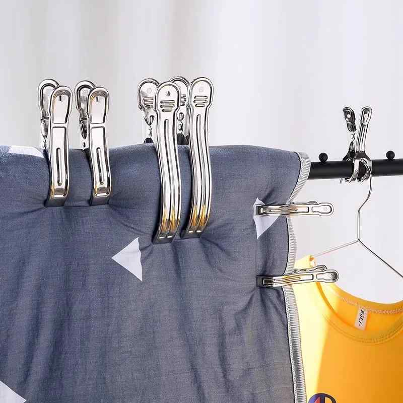 洗濯バサミ 布団バサミ ステンレス 挟み跡がつきにくい 強力 防風 ハンガーピンチ 洗濯用品