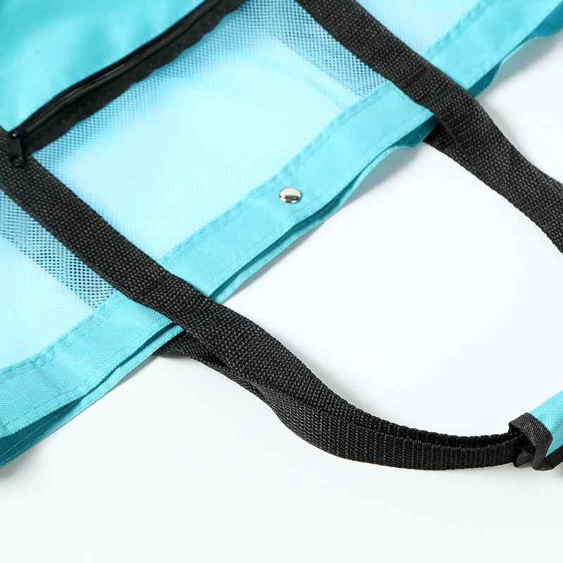 水泳バッグ レディース メンズ 乾湿分離 メッシュ スポーツジム ビーチバッグ 洗面用具 衣類 収納 整理 軽量 大容量 黒 青 ピンク(x100)