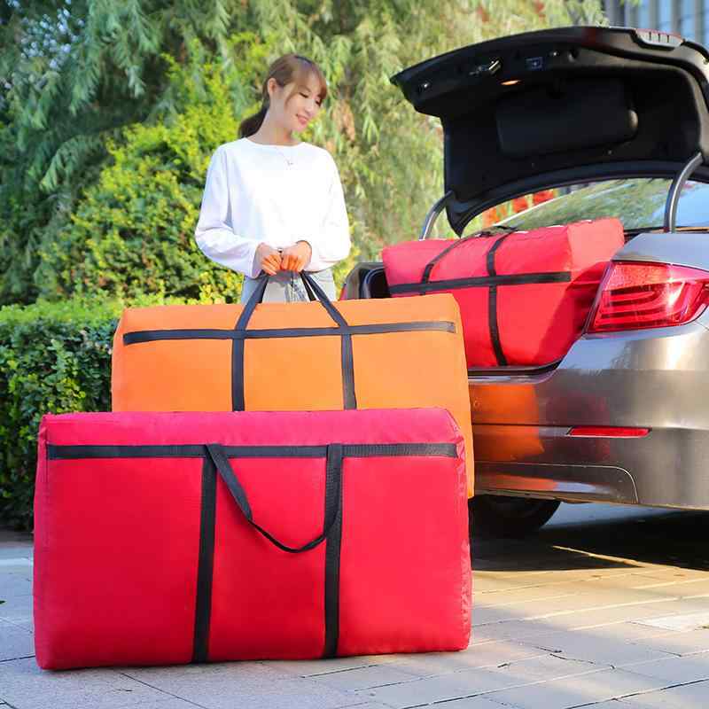 引越し袋 大容量 布団収納袋 厚手 防水 丈夫 オックスフォード生地 衣類収納 荷物 バッグ 旅行 整理