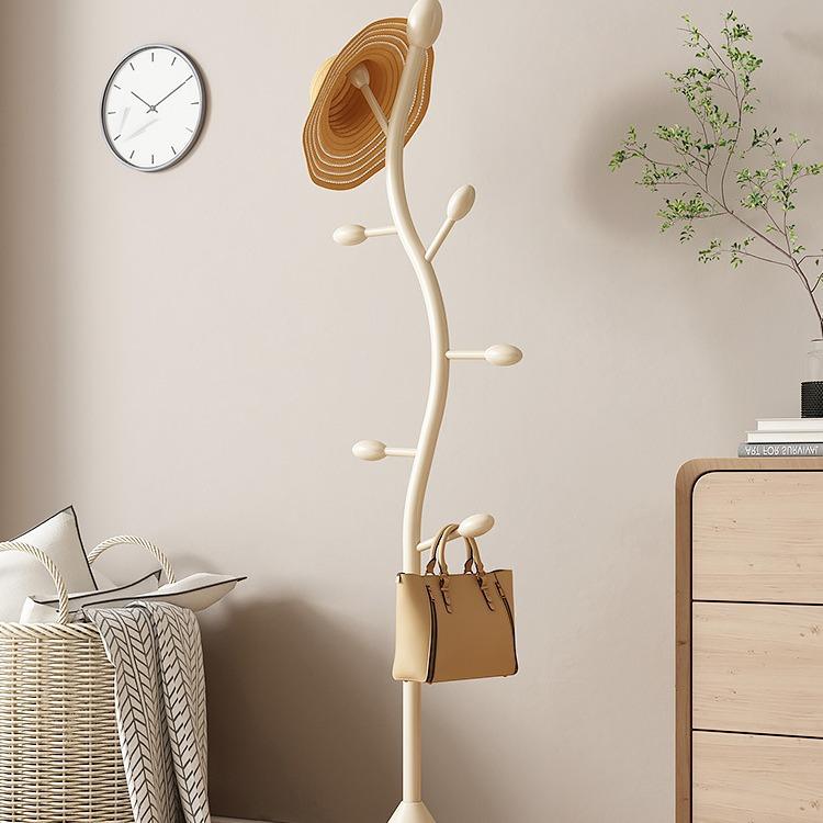 ハンガーラック ランドリーラック 部屋干し用 物干しスタンド 衣類収納 玄関収納 コートハンガー 簡易ハンガー 金属製 クリームホワイト 白 黒 ゴールド 可動...