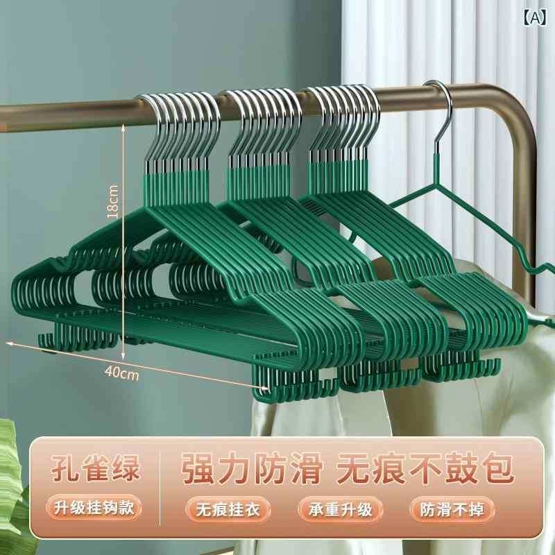 ハンガー 家庭用 無痕 滑り止め 衣類ハンガー 学生寮 衣類乾燥 型崩れ防止 10個 20個 30個 50個 100個