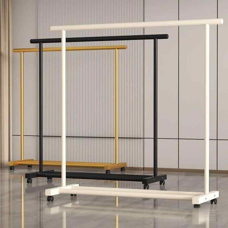 ハンガーラック & 帽子ラック 室内用 折りたたみ式 物干しスタンド 部屋干しラック コートハンガー スリム パイプハンガー ラック ポールハンガー ランドリー...