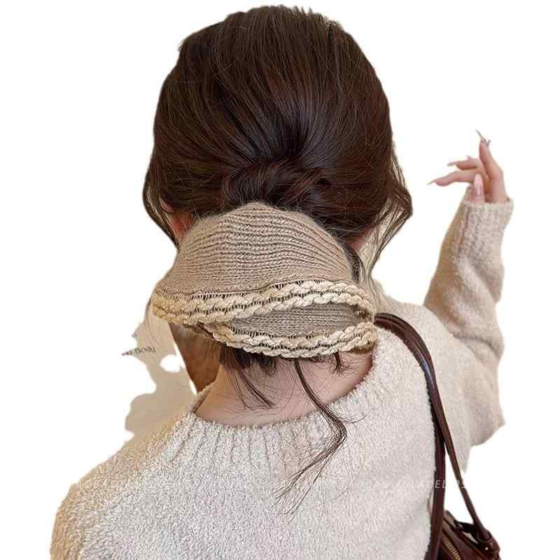 ヘアゴム レディース 韓国 毛糸 シュシュ 秋冬 髪留め ヘアアクセサリー 高弾力 伸縮性 かわいい 普段..