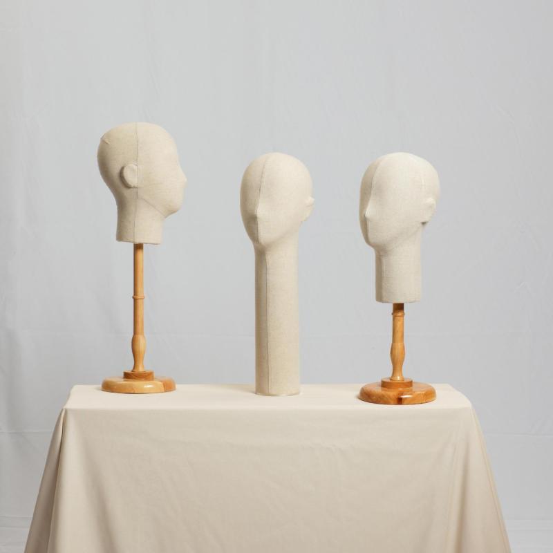 マネキン レディース メンズ ウィッグ 眼鏡 帽子 スカーフ アクセサリー 展示用品 ヘッドトルソー PU