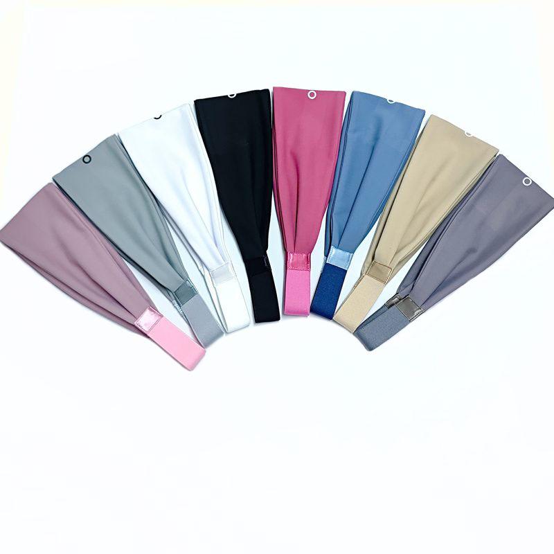 ヘアバンド レディース メンズ 兼用 ヨガ スポーツ用 ヘッドバンド 伸縮性 グレージュ ブラック ローズピンク ブルー(4.0)