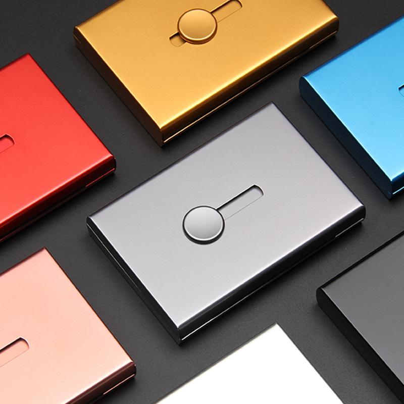 カードケース メンズ レディース ステンレス 名刺入れ 薄型 ビジネス シンプル おしゃれ 男性用 女性用