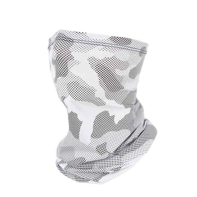 スポーツ帽子 ヘッドバンド 男女兼用 接触冷感 UVカット 日焼け防止 サイクル バンダナ ネックガード ..