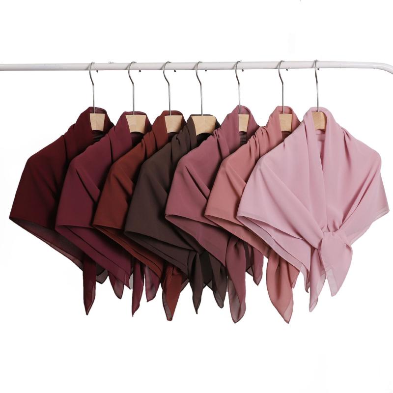 楽天リモコンタウンエコ 楽天市場店スカーフ レディース 正方形 雪紡 しふぉん タッチ バッグ ヘッド アクセサリー 無地 パステルカラー 春夏 秋冬 日焼け対策 冷房対策 首元 おしゃれ かわいい きれいめ 90cm 90センチ（x2）