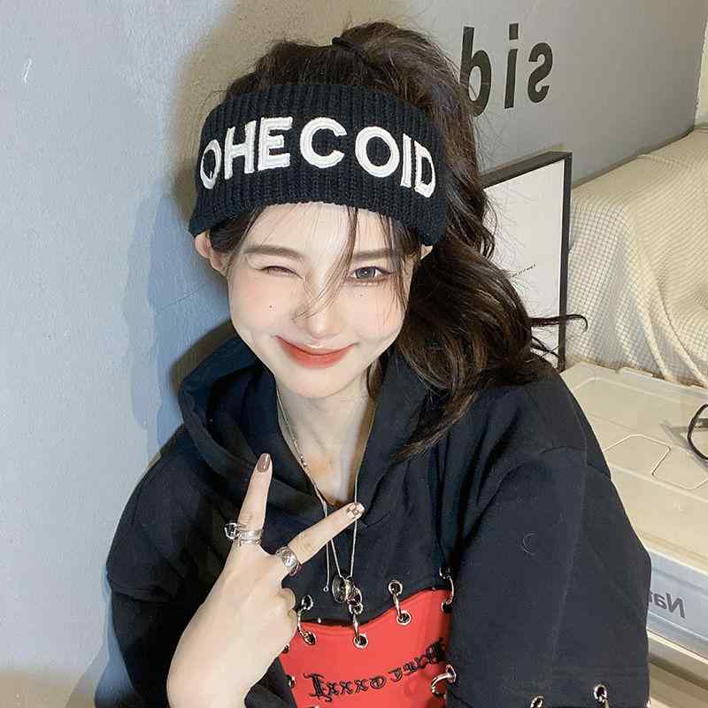 ヘアバンド レディース 韓国 幅広 ターバン ニット スポーツ 洗顔用 ヘアアクセサリー 黒 グレー アル..