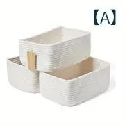 収納かご コットン 収納バスケット ランドリーバスケット おもちゃ箱 フルーツバスケット 小物入れ 雑..