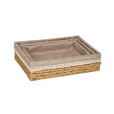 収納かご レディース 草編み 収納バスケット 裏地付き ハンドメイド 籠 インナー収納 玩具 雑貨 デスク収納 ベージュ系 ブラウン系 グレー系(x2)