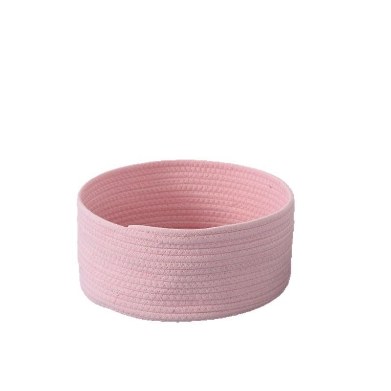 収納かご レディース フルーツ バスケット 小物入れ 整理ボックス 化粧品収納 コットン 日式(x100)