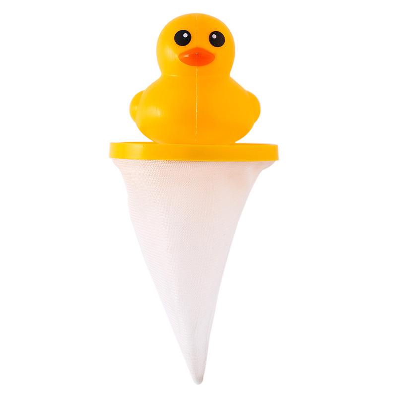 洗濯ネット 糸くずフィルター アヒル型 浮遊物除去 洗濯槽 クリーナー ランドリーグッズ ポリエステル製