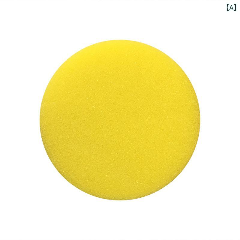 高 密度 スポンジ ワックス がけ 研磨 車 美容 ワックス 塗 布用 スポンジ コーラル ベルベット タオル..