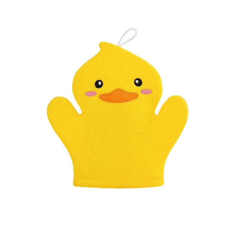 子供用ボディタオル かわいい動物 両面 ベビー バスタオル 柔らかいタオル生地