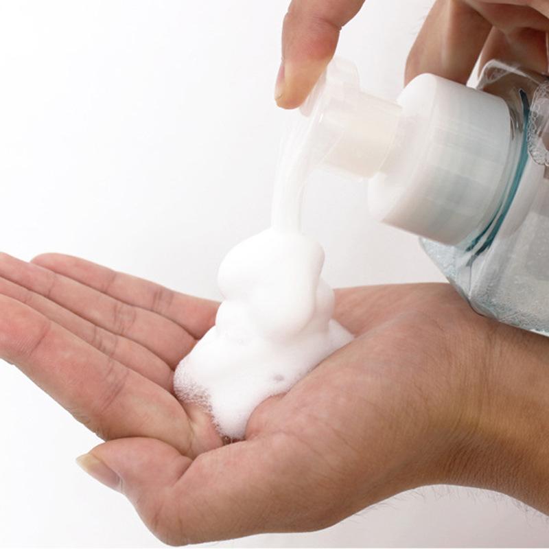 泡立てボトル 詰め替えボトル 250ml 450ml 洗顔フォーム シャンプー ムース 透明 墨緑