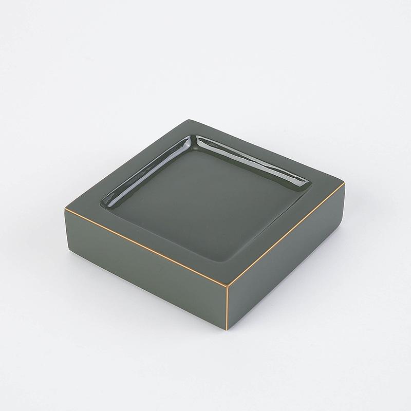 石鹸ケース レディース メンズ 北欧風 大理石柄 樹脂製 ソープディッシュ 洗面所 風呂場 石けん置き 深灰金 冷灰 黒白波瀾 黒金縁 中華橘祥 彩斑Ą...