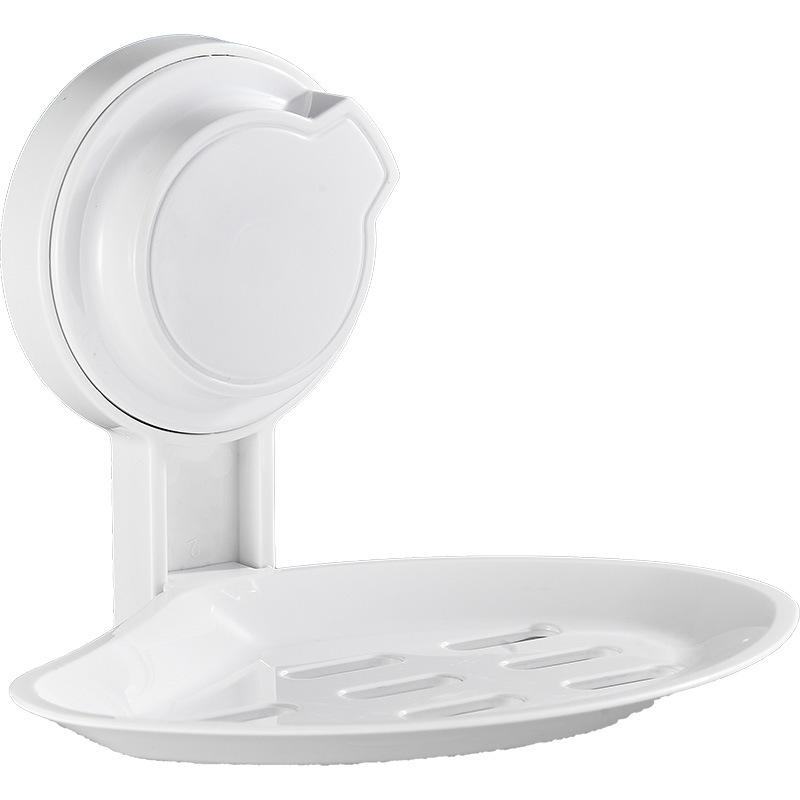 石鹸ケース レディース メンズ 壁掛け式 浴室 洗面所 石鹸置き ソープディッシュ 吸盤付き ホワイト グレー イエロー