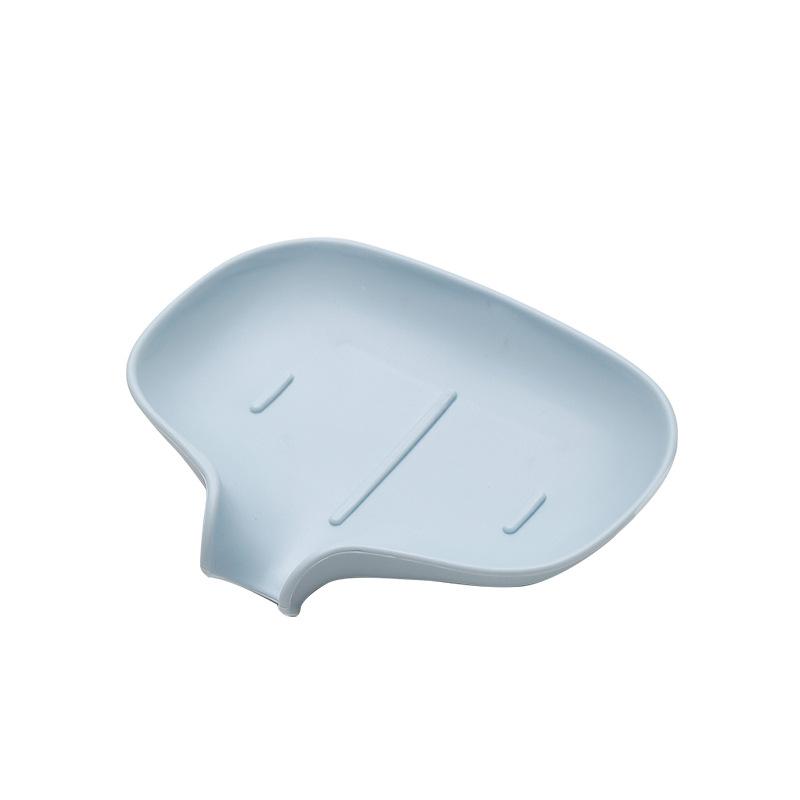石鹸ケース レディース メンズ 兼用 水切り 石鹸置き プラスチック 穴あけ不要 かわいい おしゃれ ホワイト グレー ブルー