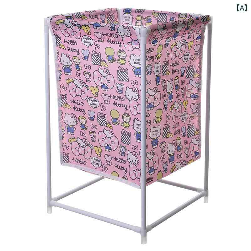 洗濯物 かごの 布 芸 防塵 服 かごの大容量 塗装 管 浴室 収納 かご オックスフォード 布 玩具 収納(x2)