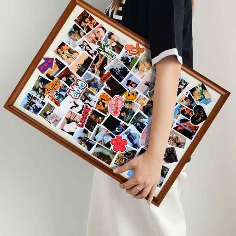 相框 写真 DIY 恋人 手作り 写真立て ギフト 記念日 誕生日 A4 A3 4K