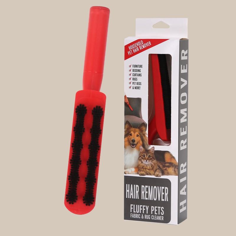 除塵ブラシ 衣類用 掃き出しブラシ 静電ブラシ 粘着式 クリーナー ペットの毛 中国レッド