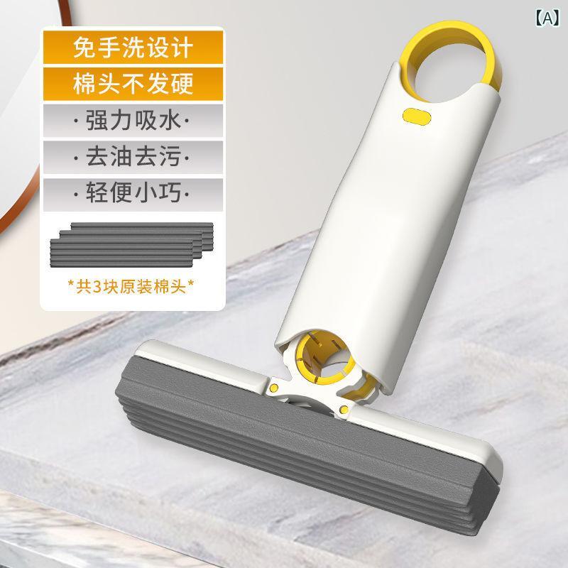 モップ レディース メンズ キッズ 卓上 手持ち ミニ 小型 洗える ポータブル キッチン用 多機能 折りた..