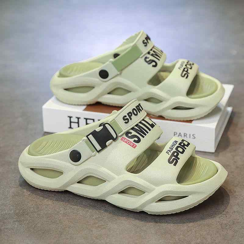 サンダル メンズ 男性用 EVA 厚底 滑り止め ビーチ サンダル カジュアル 大きいサイズ 普段使い 防水