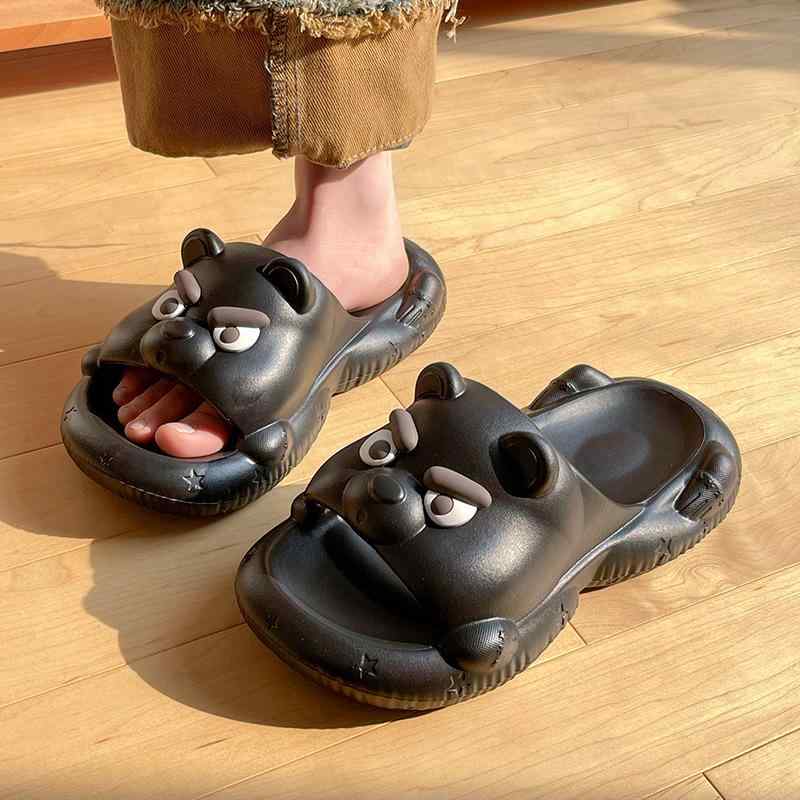 サンダル メンズ 男性用 接触冷感 スリッパ 滑り止め バスルーム 室内履き ルームシューズ EVA 春夏 秋冬 ブラック ブラウン ホワイト グレー