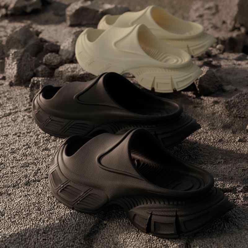 サンダル レディース 厚底 EVA ビーチ 一文字 韓国 スリッパ 婦人靴 サンダル 男性用 メンズ スリッパ ベージュ ブラック ホワイト