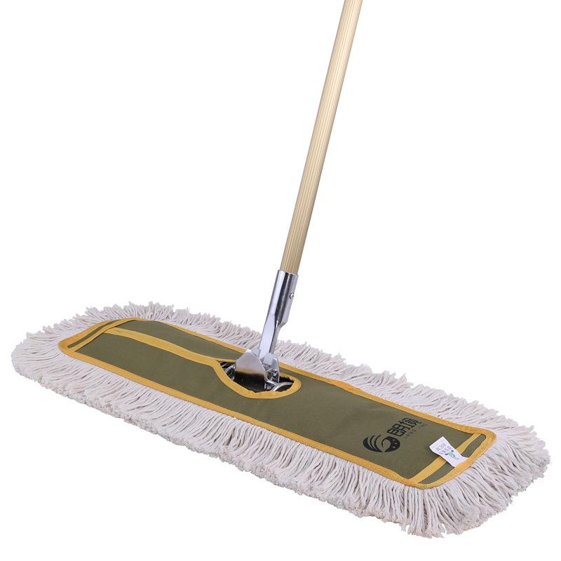モップ 業務用 大判 フロアモップ 清掃用 掃除用品 綿糸モップ 床掃除 工場 飲食店 病院 学校 施設 45c..