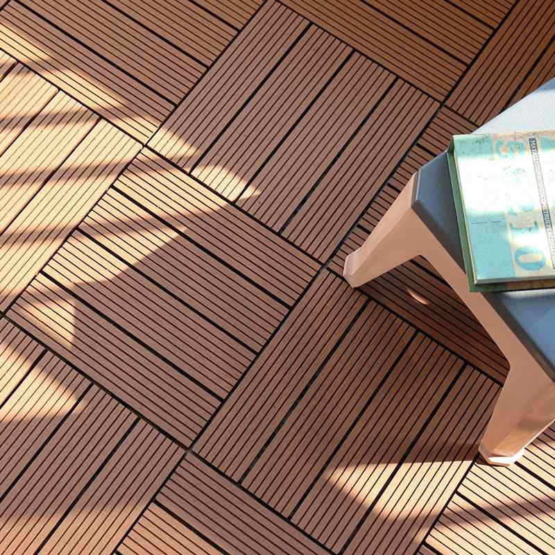 ウッドデッキ レディース ガーデン ウッドパネル 屋外 庭 テラス DIY 樹脂 木粉 防水 防腐 防虫 滑り止..