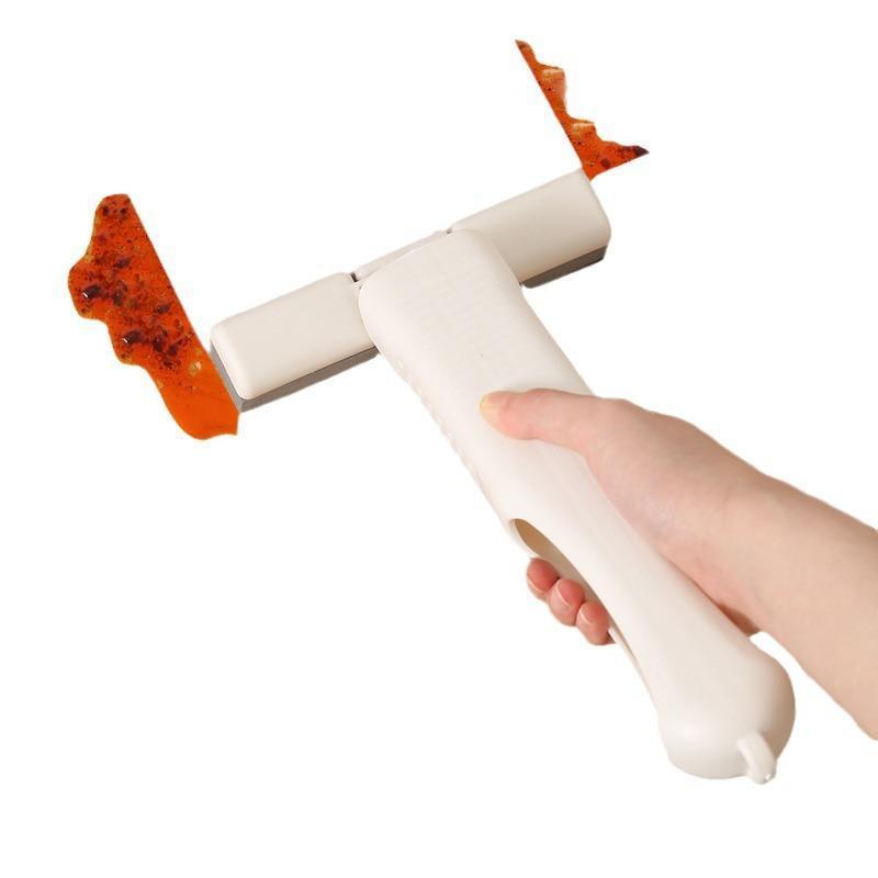 モップ ミニモップ クリーニングブラシ 家庭用 掃除用品 携帯用 2way 多機能