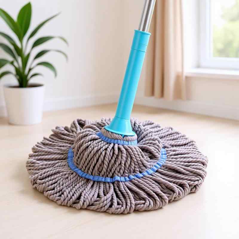 回転モップ 手回し式 家庭用 床掃除 モップ バケツ セット
