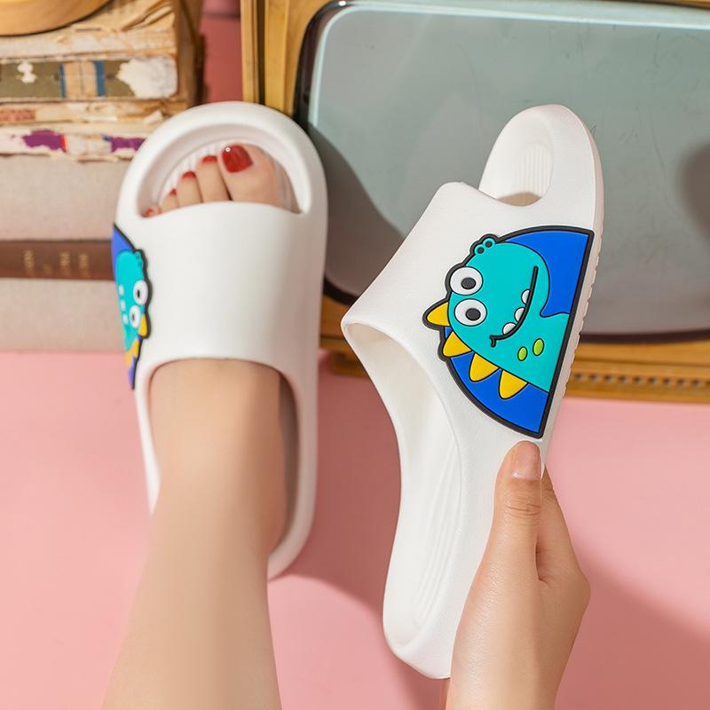 サンダル キッズ 子供 親子 恐竜 厚底 EVA 通気性 滑り止め ルームサンダル スリッパ 室内履き 春夏 かわいい 26-27 28-29 30-31 32-33 34-35