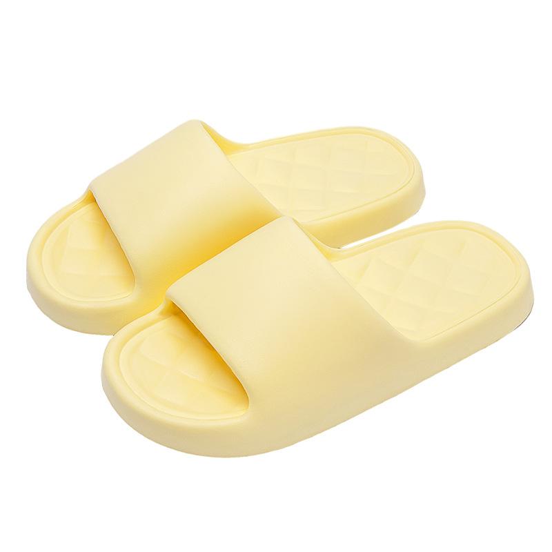 サンダル レディース EVA 室内履き ルームシューズ 滑り止め バスリッパ マッサージ効果 春夏 イエロー ピンク グリーン ホワイト グレー ブラック