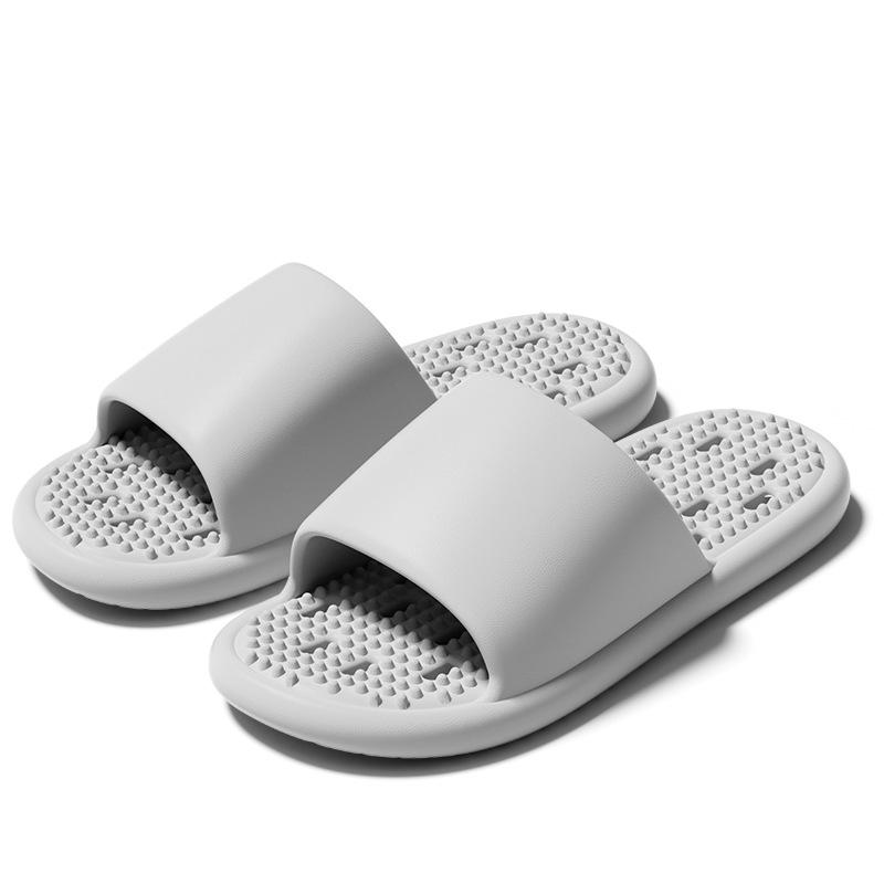 サンダル レディース メンズ 穴あき スリッパ カップル 滑り止め バスルーム シャワー 室内履き EVA 夫婦 恋人 緑 紫 黒 グレー