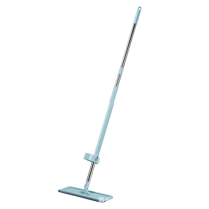 フロアモップ レディース メンズ 平板 モップ 水拭き 乾拭き 両用 極細繊維 伸縮可能 ステンレス製