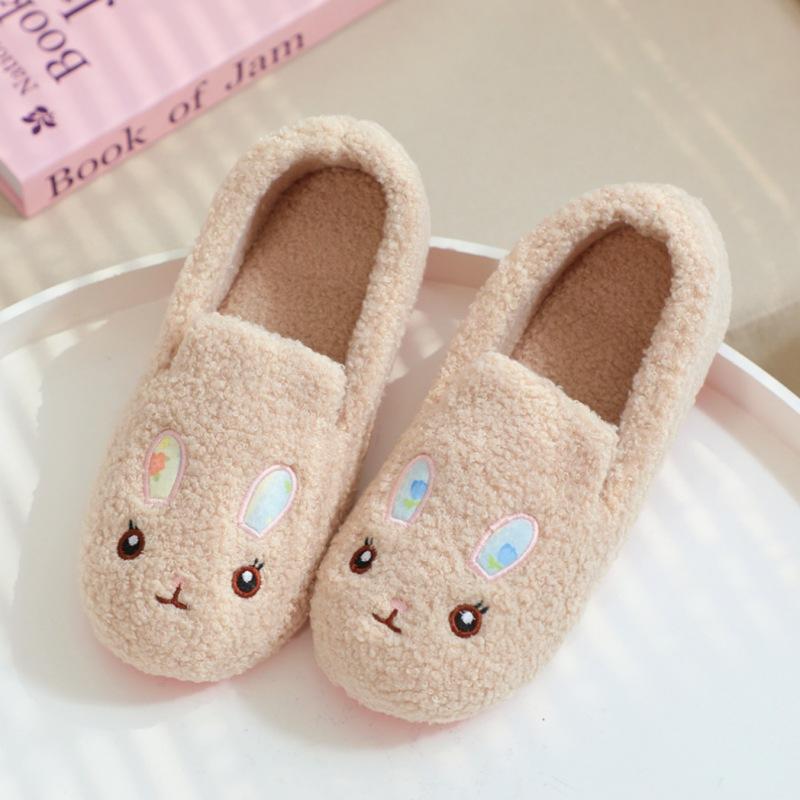 ルームシューズ レディース 暖か スリッパ 秋冬 ぬいぐるみ かわいい ボア付き 滑り止め 履きやすい 冷え対策 寒さ対策